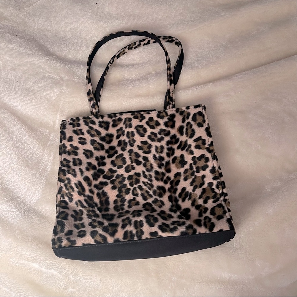 Y2K Leopard Print Purse